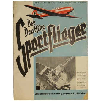 Der Deutsche Sportflieger, nr.6, juni 1941, nach dem val von kreta. Espenlaub militaria